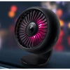 Autós mini ventilátor USB csatlakozással 3 fokozatú - Ezüst