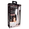 Flawless Dermaplane Gló arcszőr eltávolító LED világítással - fehér (6 cserélhető fejjel)