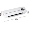 LPT5601A hűtő-fűtő fali ventilátor távírányítóval - fehér