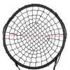 Fészekhinta 100 cm átmérővel 150 kg teherbírással - fekete (MS-517)