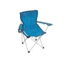 Összecsukható horgász és kempingszék pohártartóval - Világoskék
