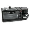 Kép 2/6 - 3 az 1-ben elektromos reggeliztető - kávé főző, sütő és serpenyő - KW-206