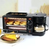 Kép 6/6 - 3 az 1-ben elektromos reggeliztető - kávé főző, sütő és serpenyő - KW-206