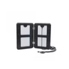 Easy Power EP-1812 hordozható napelemes töltő 18V 12W USB 5V és 18V kimenettel IPX6 - fekete
