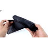 Nagyméretű egérpad világtérképpel 88x33 cm - fekete (MS-129)