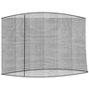 Cipzáros szúnyogháló napernyőre, 300 cm - fekete (MS-474)