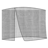 Cipzáros szúnyogháló napernyőre, 300 cm - fekete (MS-474)
