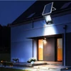 Solar Light 50W napelemes alkony kapcsolós LED lámpa távírányítóval - fekete