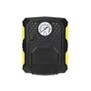 YY-3609 autós kompresszor 12V LED világítással 150PSI/10bar - fekete/sárga
