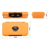 Delphin LureBOX QUICK műcsali tároló doboz EVA hab béléssel 210x120x50mm - narancssárga