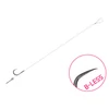 Kötött horog Delphin FLR Sting / 6db 12cm / 0,22mm / B-LESS #12 / Sting 5mm (101004244)