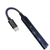 Extender SX-37 4 az 1-ben Type-C konverter USB 3.0 porttal - fekete