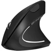 Izoxis vezeték nélküli függőleges egér 2.4GHz 6 gombos 1200 DPI - fekete (21799)
