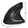 Izoxis vezeték nélküli függőleges egér 2.4GHz 6 gombos 1200 DPI - fekete (21799)