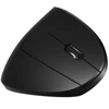 Izoxis vezeték nélküli függőleges egér 2.4GHz 6 gombos 1200 DPI - fekete (21799)