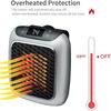 Kép 4/9 - Handy Heater elektromos hősugárzó távírányítóval - 800W KE23-533