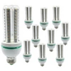 10 darab 12W LED kukorica izzó E27 foglalattal - hideg fehér