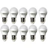 10 db 5W-os LED gömb izzó E27/E14 foglalattal