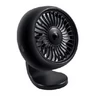 Autós mini ventilátor USB csatlakozással 3 fokozatú - Ezüst