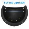 Sun5F 3az1ben LED/UV műkörmös lámpa 150W - fehér
