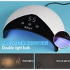 Sun5F 3az1ben LED/UV műkörmös lámpa 150W - fehér