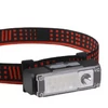 FA-T125 újratölthető túrázó fejlámpa USB-vel 1500 lm - fekete