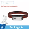 FA-T125 újratölthető túrázó fejlámpa USB-vel 1500 lm - fekete