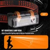 FA-T125 újratölthető túrázó fejlámpa USB-vel 1500 lm - fekete