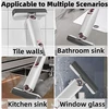 Mini-Mop hordozható mini felmosó automatikus víz kinyomó technológiával - fehér