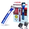 Kép 1/9 - Nova akkumulátoros haj és szakállvágó - Választható színben. - NHC-3780