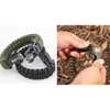 Paracord túlélő karkötő iránytűvel - zöld