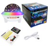 Kép 2/3 - Csillag projektor Bluetooth hangszóró távirányítóval - Crystal Magic Ball Light