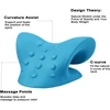 Shoulder Relax ergonomikus nyak- és vállrelaxáló nyaktámasztó párna - kék