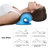 Shoulder Relax ergonomikus nyak- és vállrelaxáló nyaktámasztó párna - kék