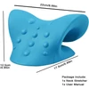 Shoulder Relax ergonomikus nyak- és vállrelaxáló nyaktámasztó párna - kék