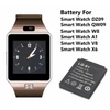 Kép 2/3 - Smart Watch Okosóra akkumulátor LQ-S1. Kompatibilis DZ09, QW09, W8, A1, V8, X6, GT08, T8, MY1, Q18, M26, Z8, M9