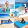 Mágikus strandlepedő homokmentes technológiával 150x200 cm - kék (IRP-00005521)