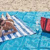 Mágikus strandlepedő homokmentes technológiával 150x200 cm - kék (IRP-00005521)