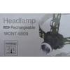 Cree LED fejlámpa beépített akkumulátorral zoom funkcióval - BL-6809