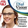Dial Vision állítható dioptriájú szemüveg rugalmas kerettel -6-tól +3 dioptriáig - fekete