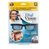 Dial Vision állítható dioptriájú szemüveg rugalmas kerettel -6-tól +3 dioptriáig - fekete
