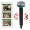 Napelemes Vakond- és Kártevő Riasztó készlet 4 db - fekete