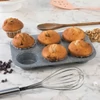 Zurrichberg 6 részes márványbevonatos muffin sütőforma