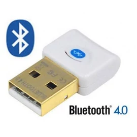 Mini Bluetooth 4.0 USB adapter - fehér