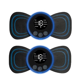 Hordozható intelligens nyak- és derékmassz­írozó akkumulátorral - 2 db