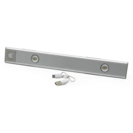 Vezeték nélküli, indukciós LED lámpa mozgásérzékelővel USB-ről tölthető - 30 cm
