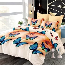 7 részes pillangós ágyneműhuzat garnitúra - Választható mintával