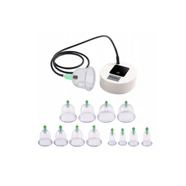 Akkumulátoros köpöly szett vákuumos masszázshoz