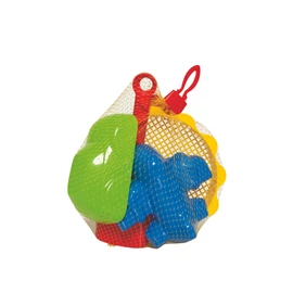 Homokozó szett szitával 4 részes - véletlenszerű szín (360)