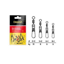 Delphin Japan Snap forgókapocs #2+3/10kg - 10 db (101003559)